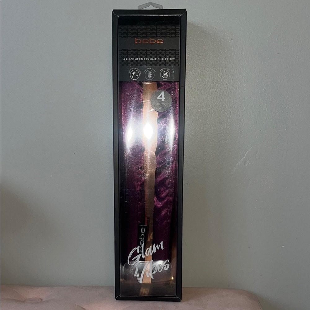 Bebe Glam Vibes Purple Heatless Curls